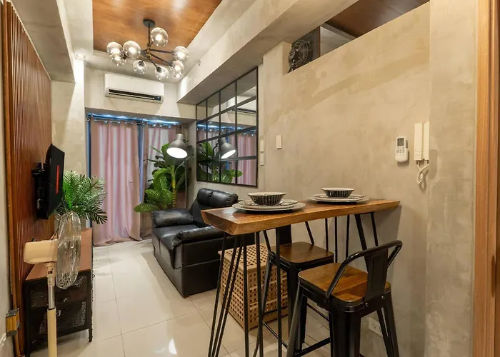 Modern Industrial 1 Bedroom | | Moa Shore 3 Naia * Manila
